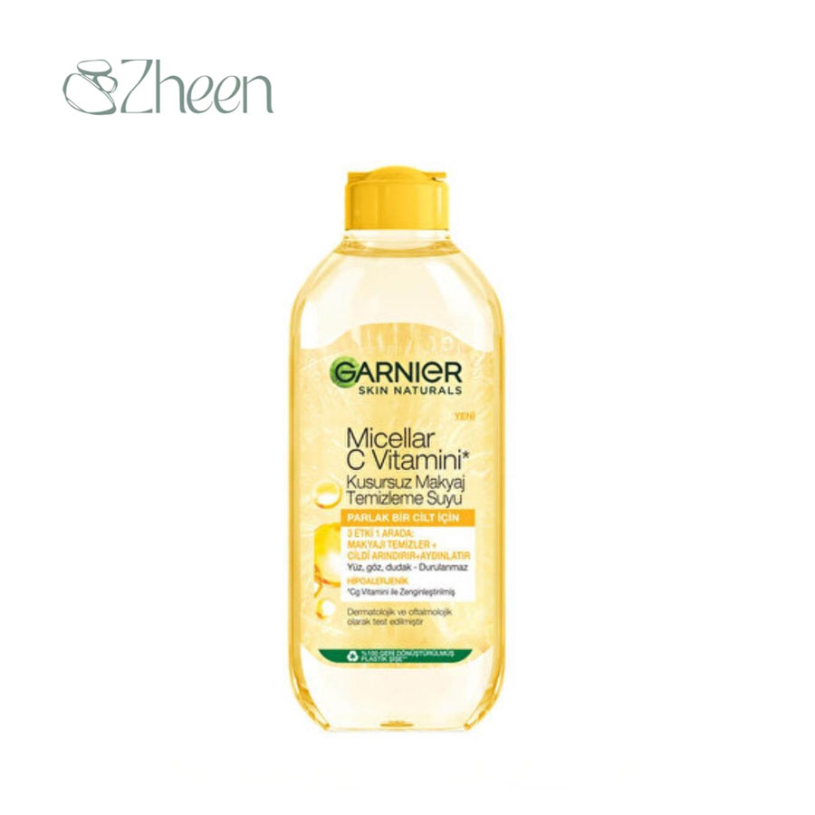 میسلار واتر گارنیر حاوی ویتامین سی